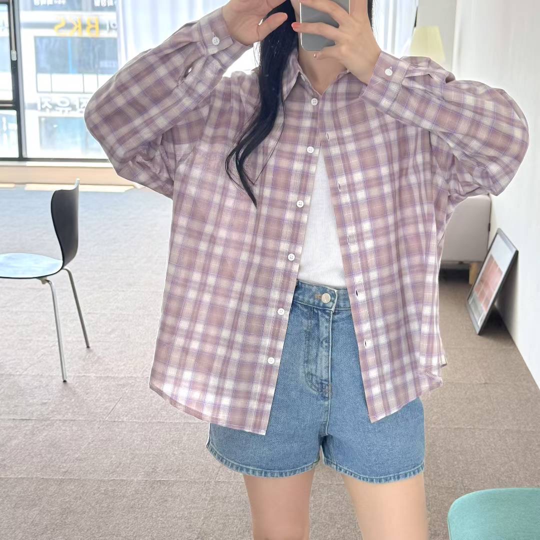 VERY GOOD東大門㊣實拍女裝新款推薦真品休閑時尚襯衫蕾絲衫VERY GOOD襯衫/蕾絲衫圖色3