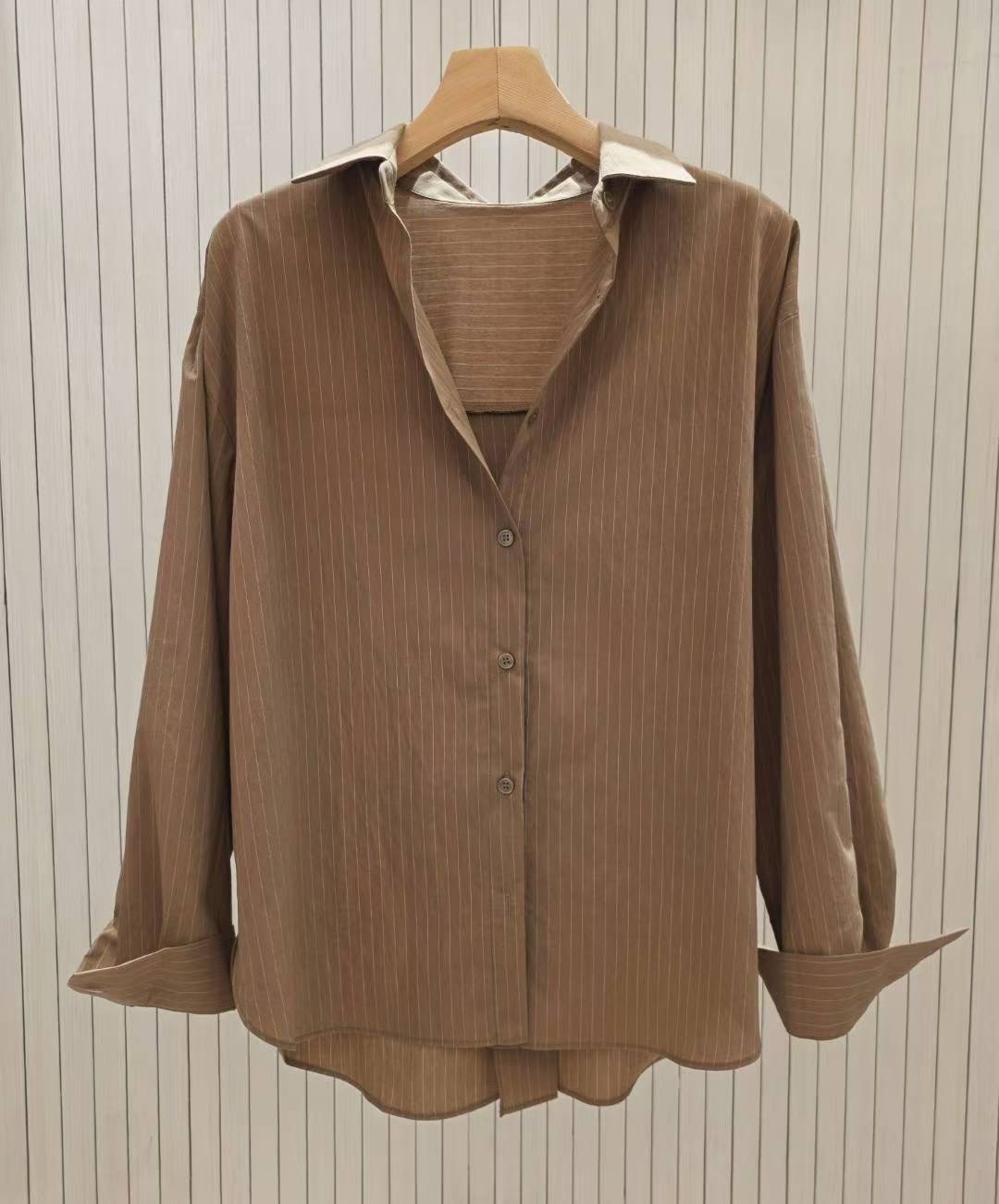 COCOS/ONE TOP東大門㊣實拍女裝新品熱賣25秋冬襯衫蕾絲衫COCOS/ONE TOP襯衫/蕾絲衫