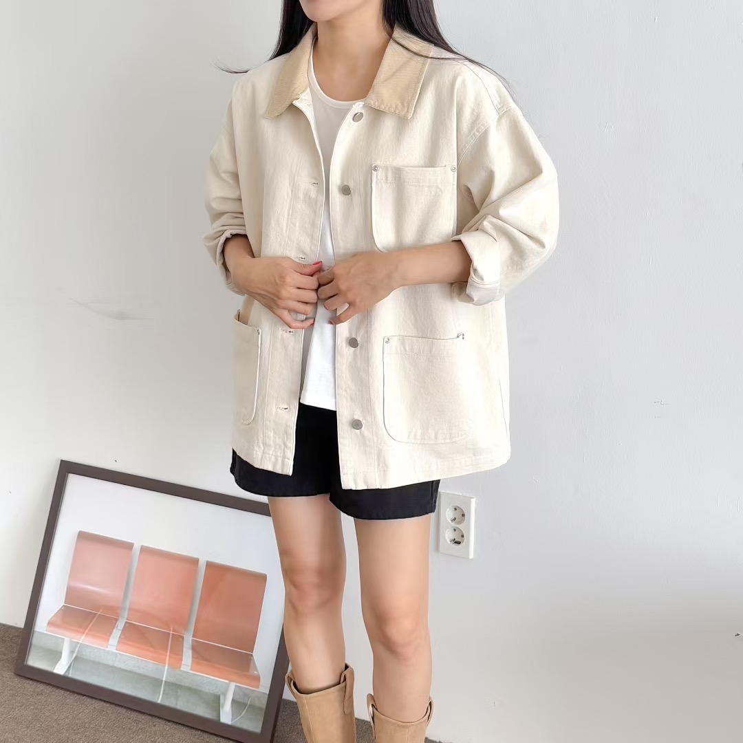 VERY GOOD韓國直郵㊣女裝新款人氣時尚職業推薦熱賣25秋冬夾克VERY GOOD夾克