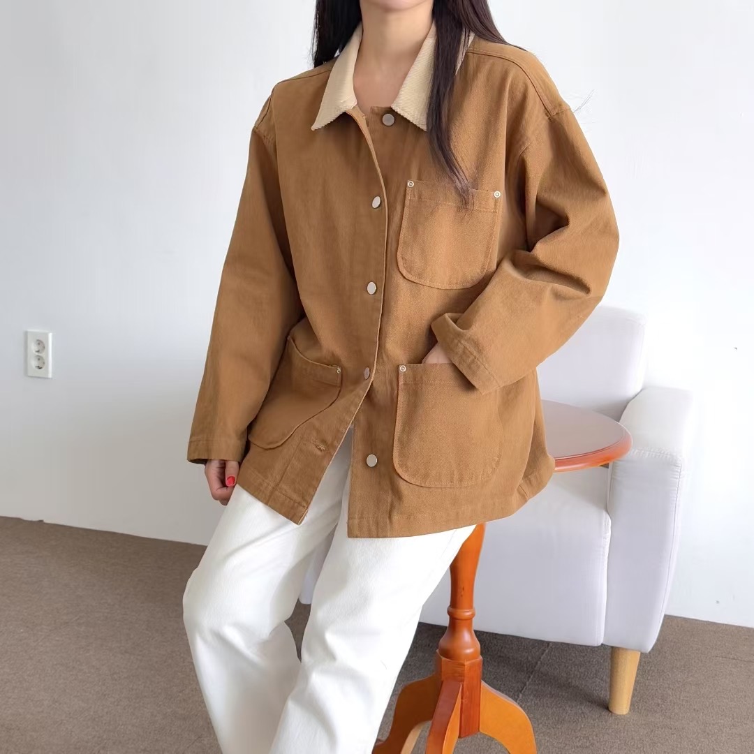 VERY GOOD韓國直郵㊣女裝新款人氣時尚職業推薦熱賣25秋冬夾克VERY GOOD夾克圖色2
