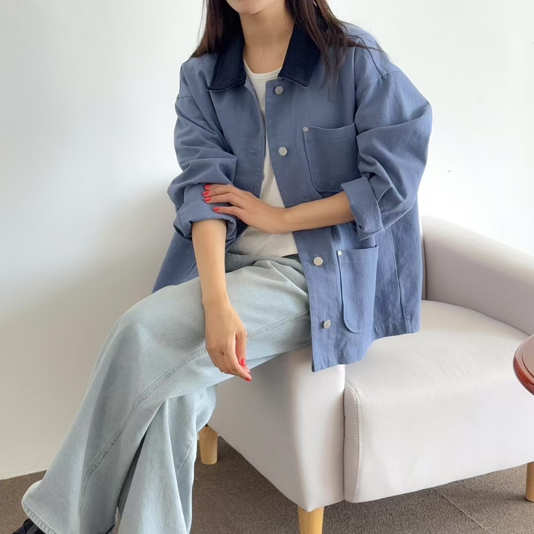 VERY GOOD韓國直郵㊣女裝新款人氣時尚職業推薦熱賣25秋冬夾克VERY GOOD夾克圖色3