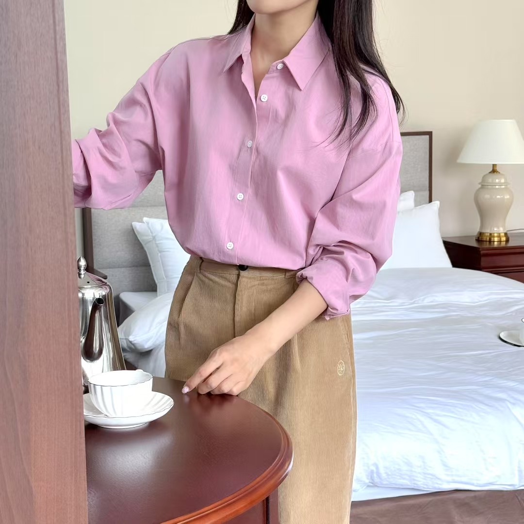 VERY GOOD東大門㊣直郵女士新品時尚休閑人氣推薦襯衫蕾絲衫VERY GOOD襯衫/蕾絲衫圖色3