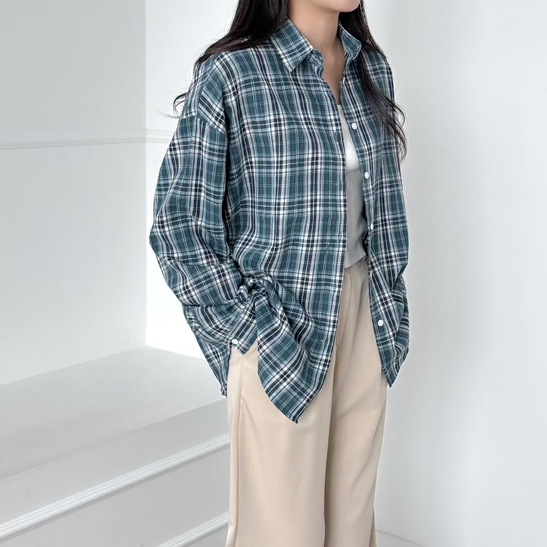 VERY GOOD東大門㊣代購女裝新款職業25秋冬真品襯衫蕾絲衫VERY GOOD襯衫/蕾絲衫圖色3
