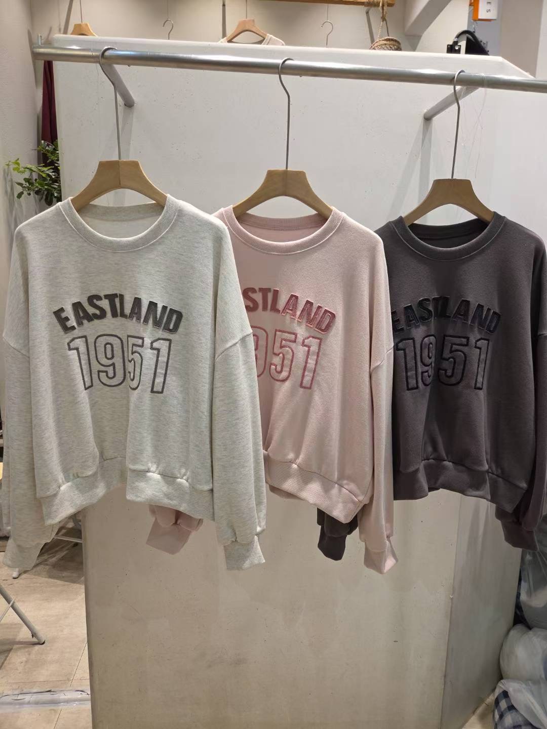 JAMES 제임스東大門㊣代購女裝新品25秋冬真品人氣休閑衛衣JAMES衛衣