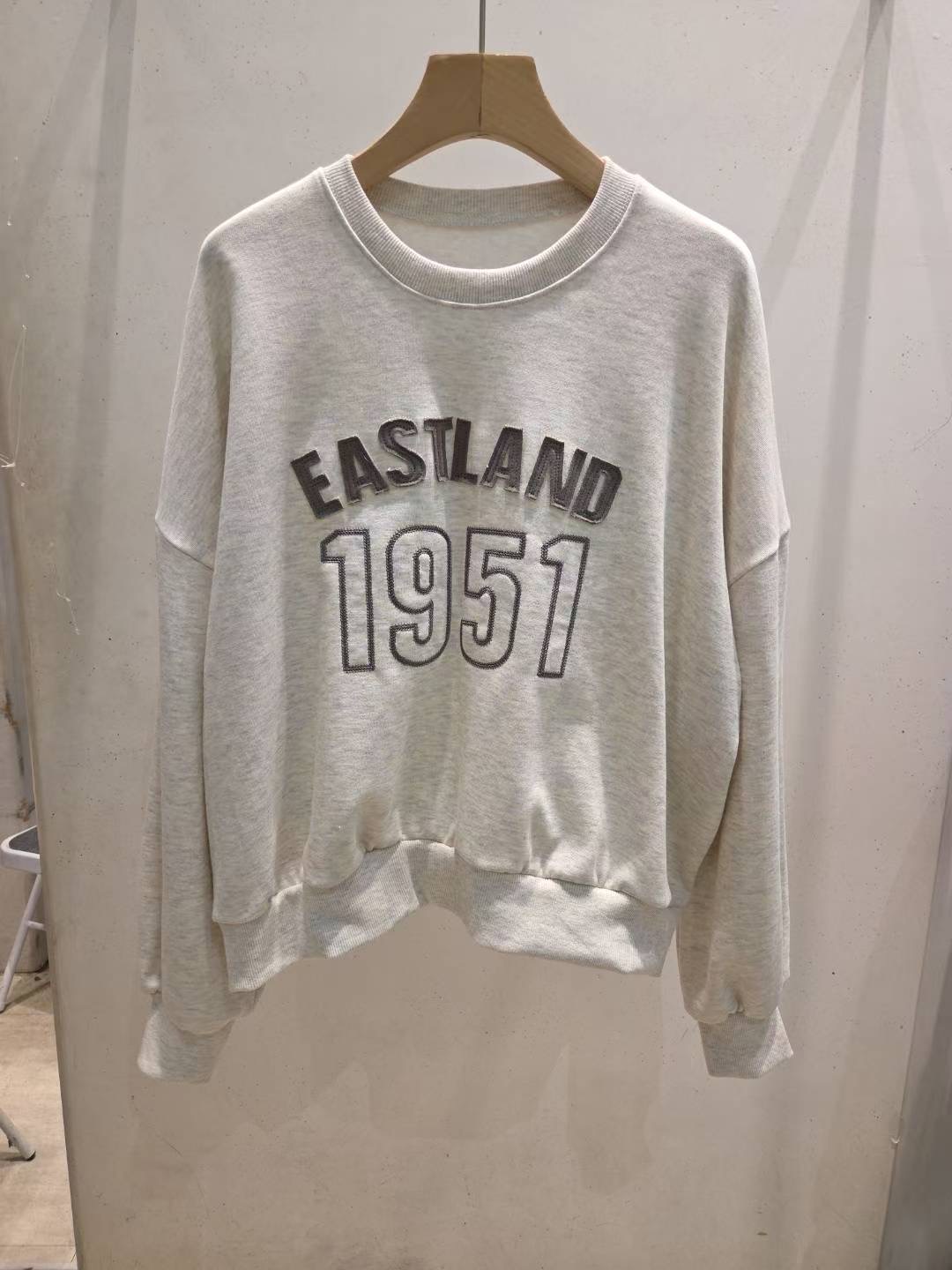 JAMES 제임스東大門㊣代購女裝新品25秋冬真品人氣休閑衛衣JAMES衛衣圖色1