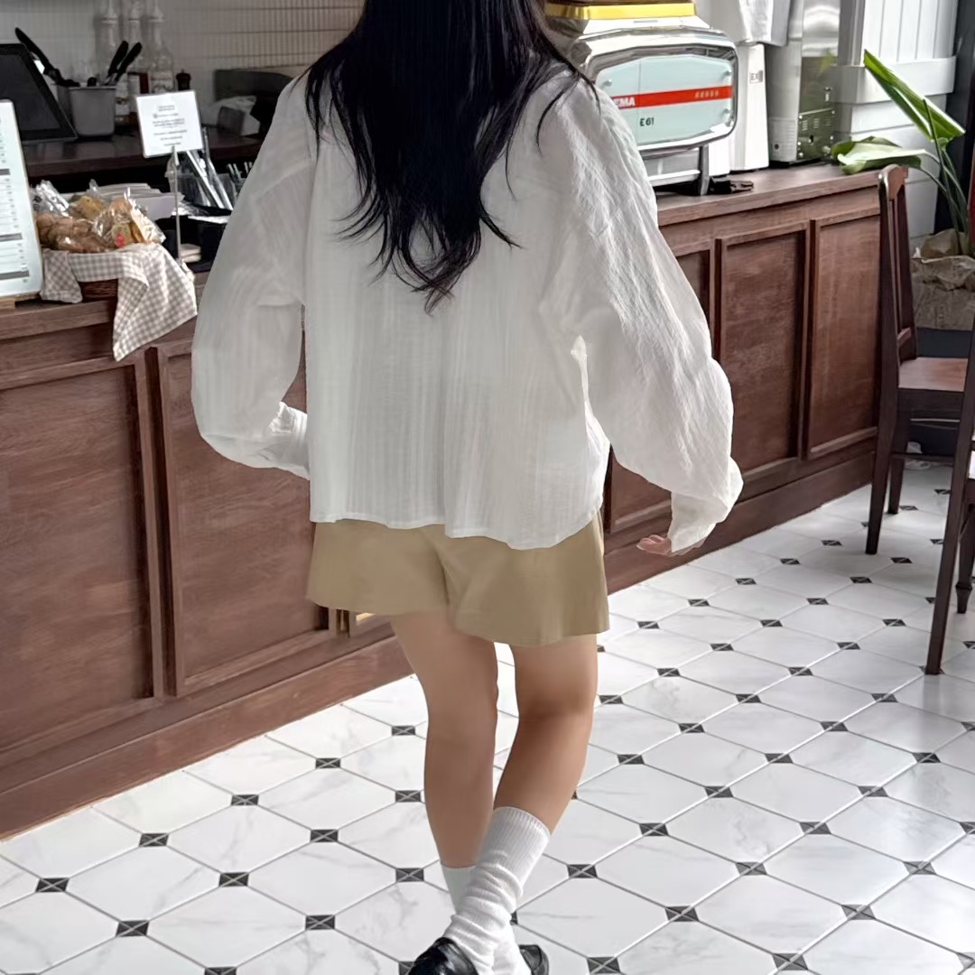 VERY GOOD東大門㊣實拍女裝新品25秋冬休閑真品襯衫蕾絲衫VERY GOOD襯衫/蕾絲衫