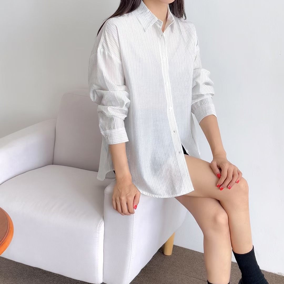 VERY GOOD韓國代購㊣女裝新款人氣職業25秋冬時尚襯衫蕾絲衫VERY GOOD襯衫/蕾絲衫圖色2
