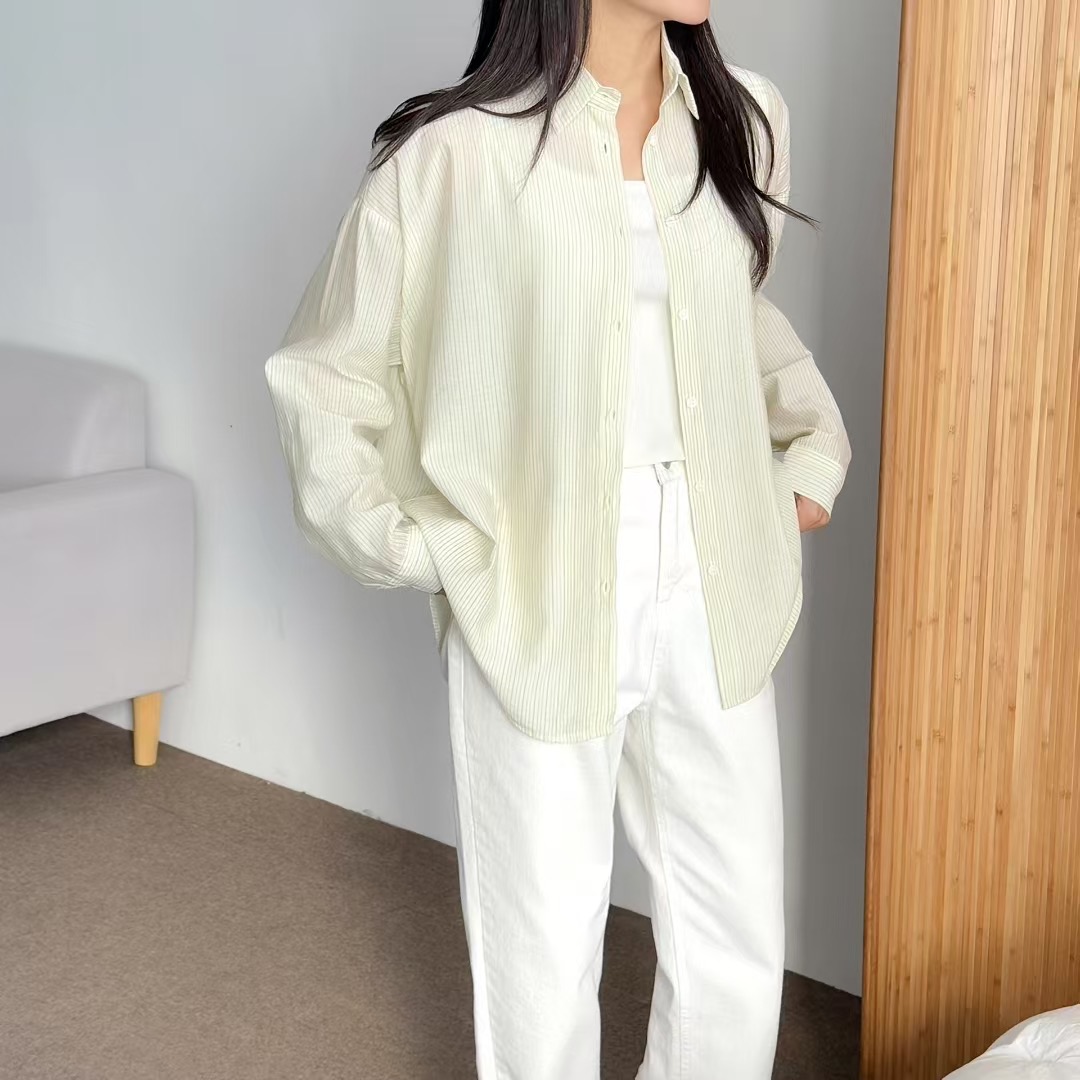 VERY GOOD韓國代購㊣女裝新款人氣職業25秋冬時尚襯衫蕾絲衫VERY GOOD襯衫/蕾絲衫圖色3