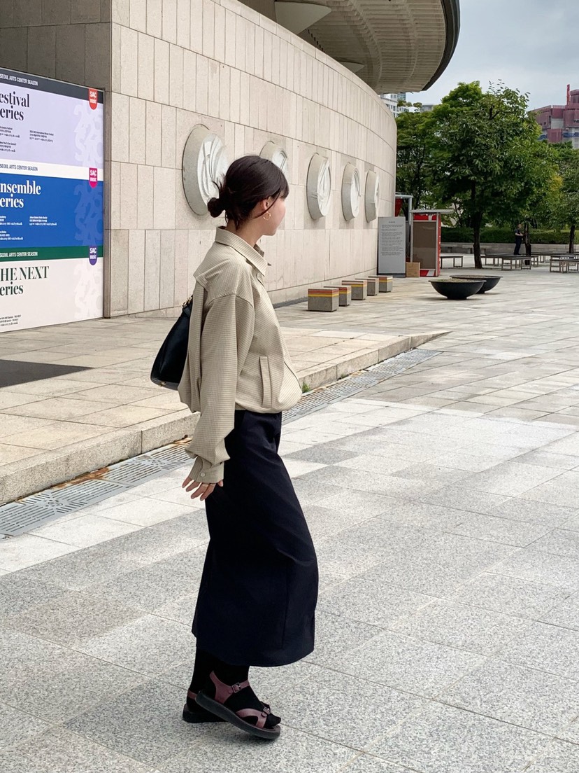 COURGETTE東大門㊣代購女裝新款人氣時尚休閑熱賣半身裙中短裙COURGETTE半身裙/中短裙