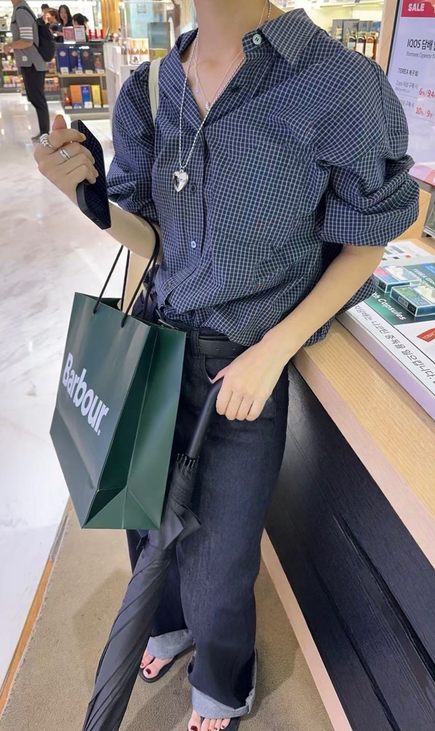 COURGETTE東大門㊣直郵女裝新品時尚職業休閑推薦襯衫蕾絲衫COURGETTE襯衫/蕾絲衫圖色1