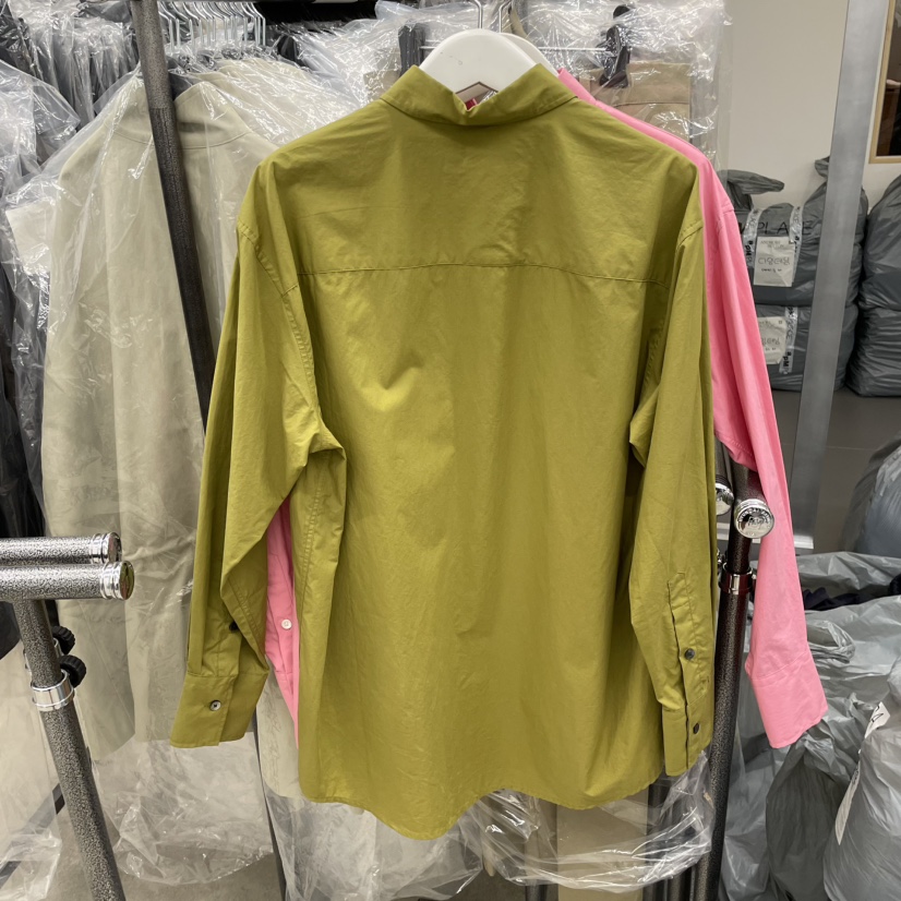 HELVETICA東大門㊣代購女裝新品25秋冬時尚熱賣真品襯衫蕾絲衫HELVETICA襯衫/蕾絲衫