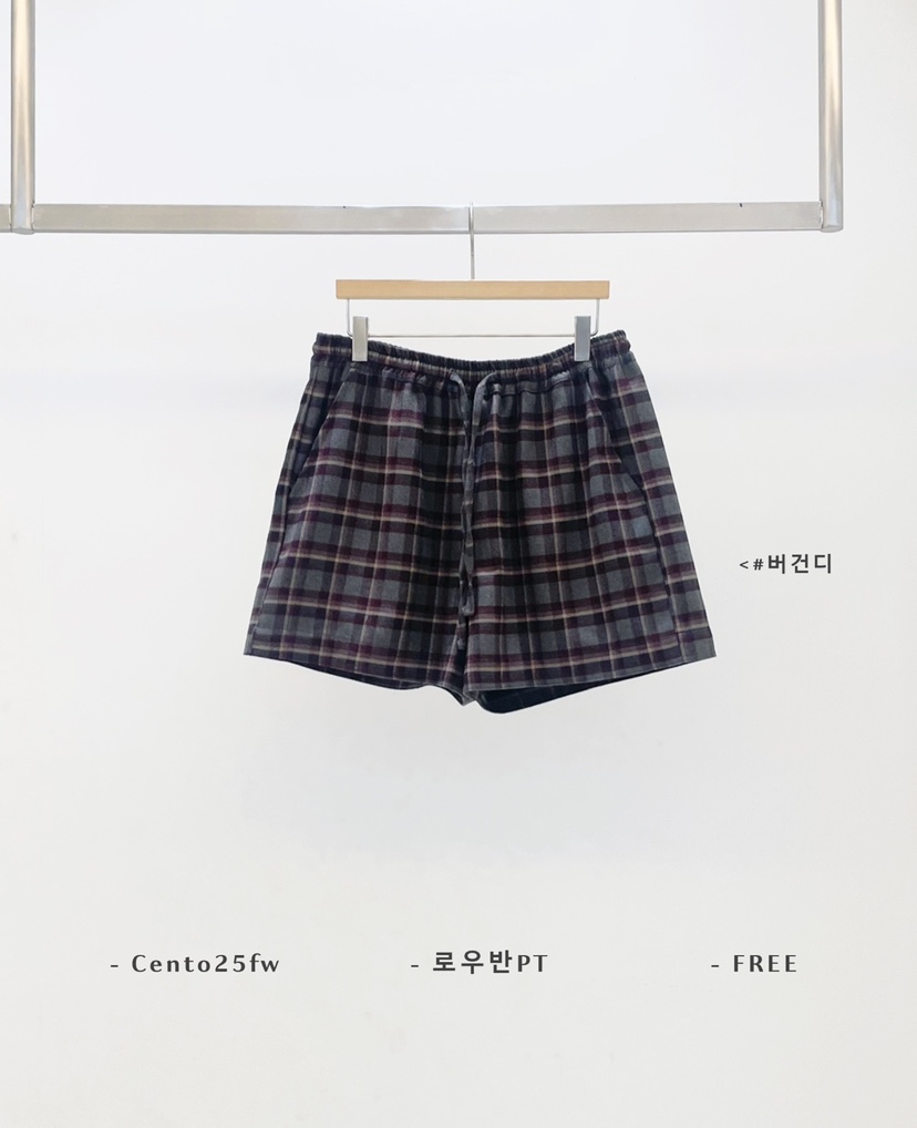 SETPLATZ東大門㊣直郵女裝新款真品人氣時尚25秋冬職業短褲PLATZCLASSIC短褲圖色5
