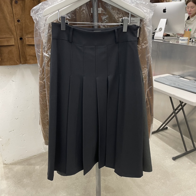 HELVETICA東大門㊣實拍女士新品時尚25秋冬半身裙中短裙羊毛HELVETICA半身裙/中短裙圖色2