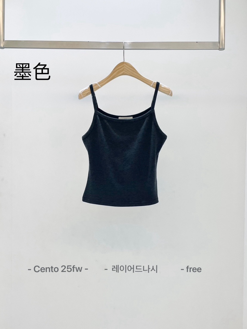 SETPLATZ韓國代購㊣女士新品真品推薦職業時尚25秋冬吊帶背心PLATZCLASSIC吊帶/背心圖色3
