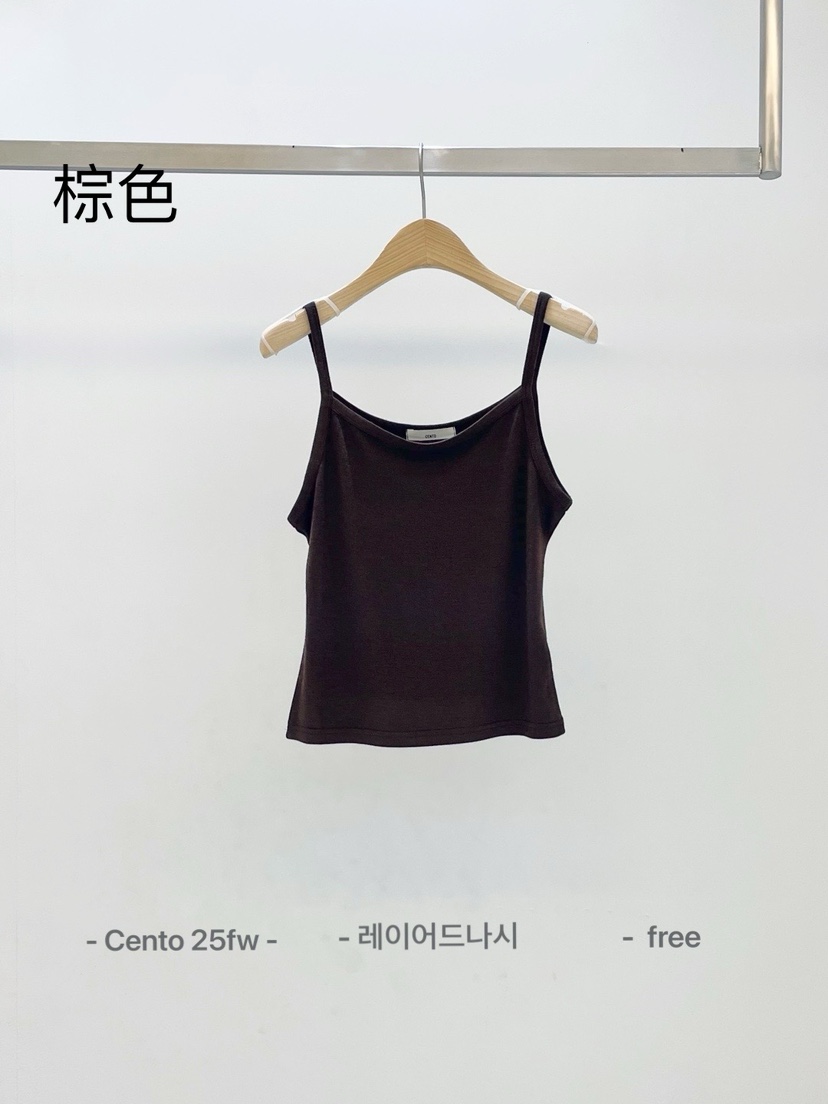 SETPLATZ韓國代購㊣女士新品真品推薦職業時尚25秋冬吊帶背心PLATZCLASSIC吊帶/背心圖色4