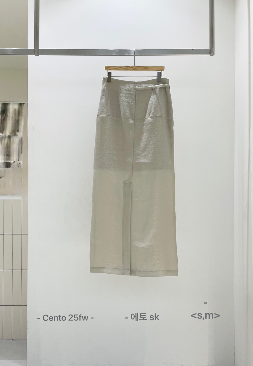 SETPLATZ韓國代購㊣女士新品25秋冬人氣熱賣時尚休閑真品長裙PLATZCLASSIC長裙