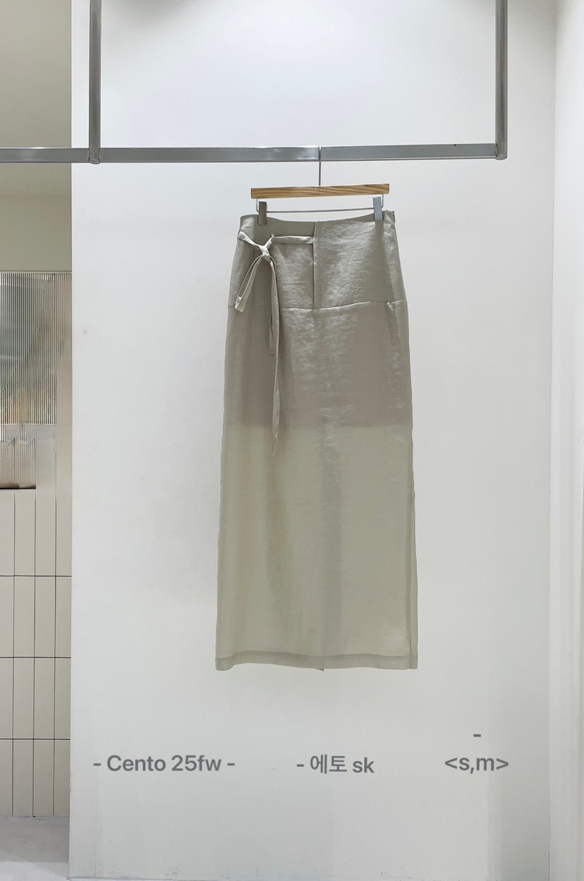 SETPLATZ韓國代購㊣女士新品25秋冬人氣熱賣時尚休閑真品長裙PLATZCLASSIC長裙圖色1