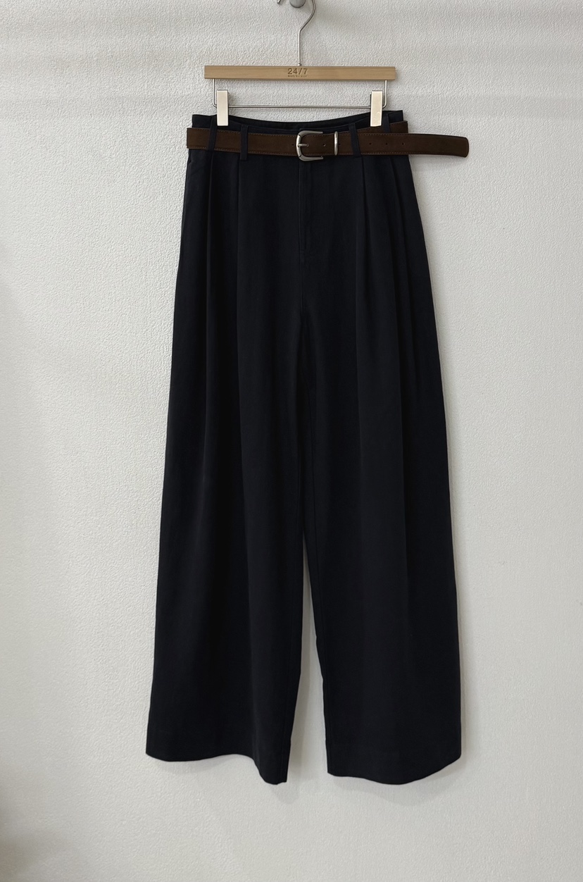 TWENTY FOUR SEVEN24-7東大門㊣直郵女裝新品人氣休閑褲含腰帶TEWNTY FOUR SEVEN24-7休閑褲圖色2