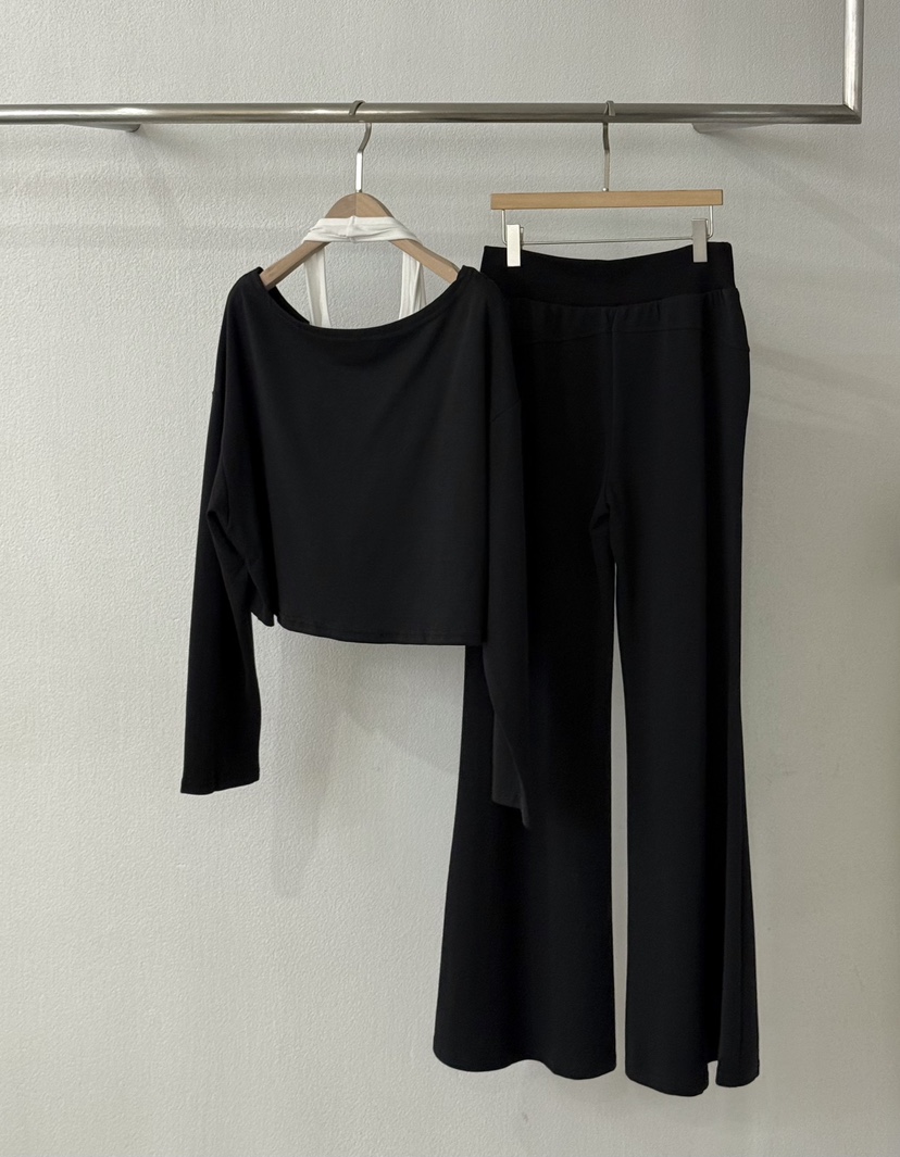 TWENTY FOUR SEVEN24-7韓國直郵㊣女裝新品休閑套裝兩件套TEWNTY FOUR SEVEN24-7套裝