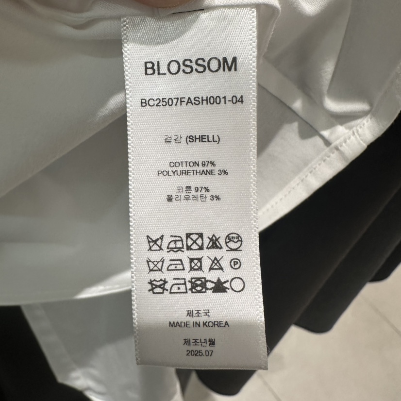 BLOSSOM韓國代購㊣女裝新品時尚推薦熱賣25秋冬休閑襯衫蕾絲衫BLOSSOM襯衫/蕾絲衫