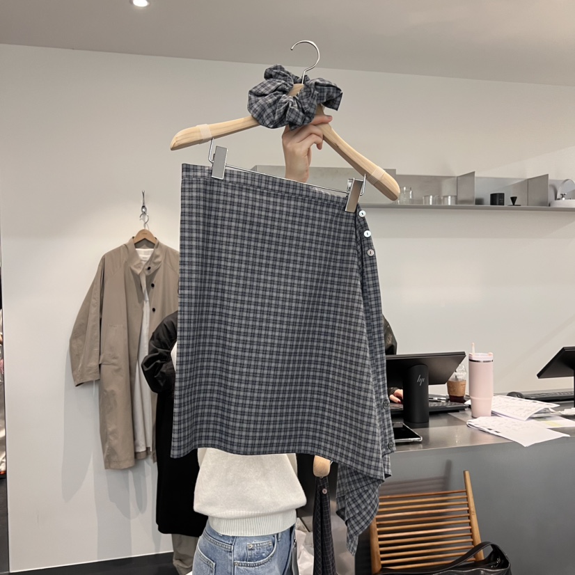 OBJECT韓國直郵㊣女裝新款25秋冬熱賣時尚人氣短裙不含配飾OBJECT短裙圖色3