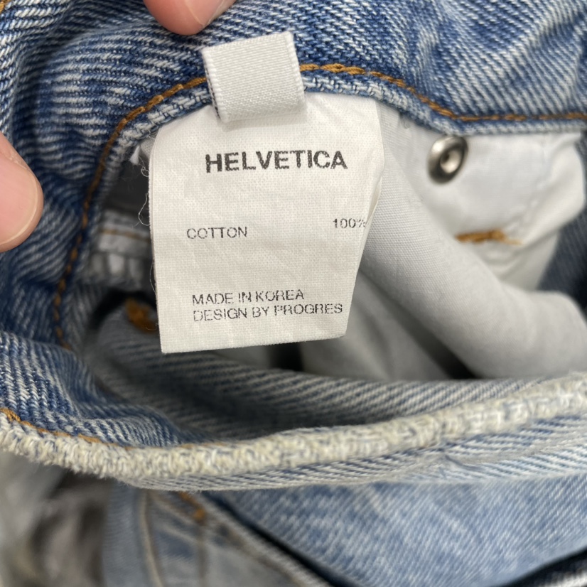 HELVETICA東大門㊣代購女士新品真品推薦熱賣人氣休閑牛仔褲HELVETICA牛仔褲