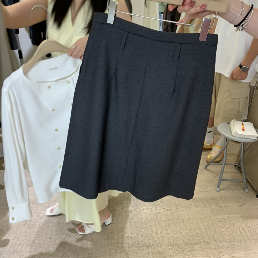 W AND J東大門㊣直郵女士新品職業25秋冬推薦真品休閑短裙W AND J短裙