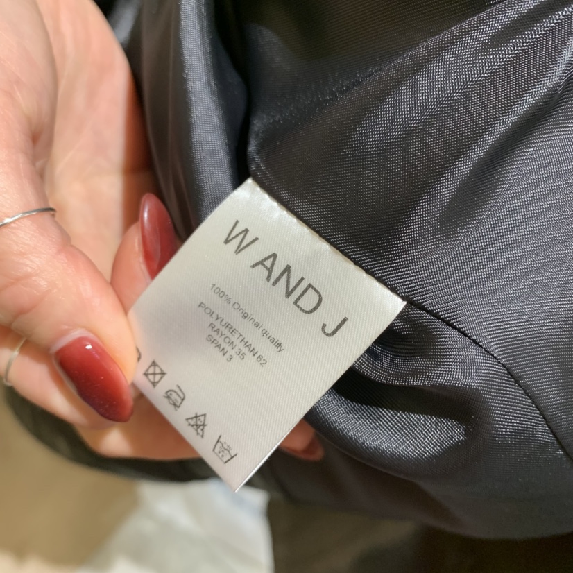 W AND J東大門㊣直郵女裝新品真品25秋冬熱賣人氣皮衣羊毛皮W AND J皮衣