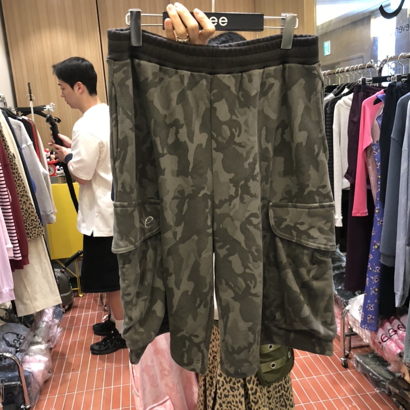 E/E/E東大門㊣實拍女士新品25秋冬真品熱賣職業時尚短褲工裝E/E/E短褲圖色2