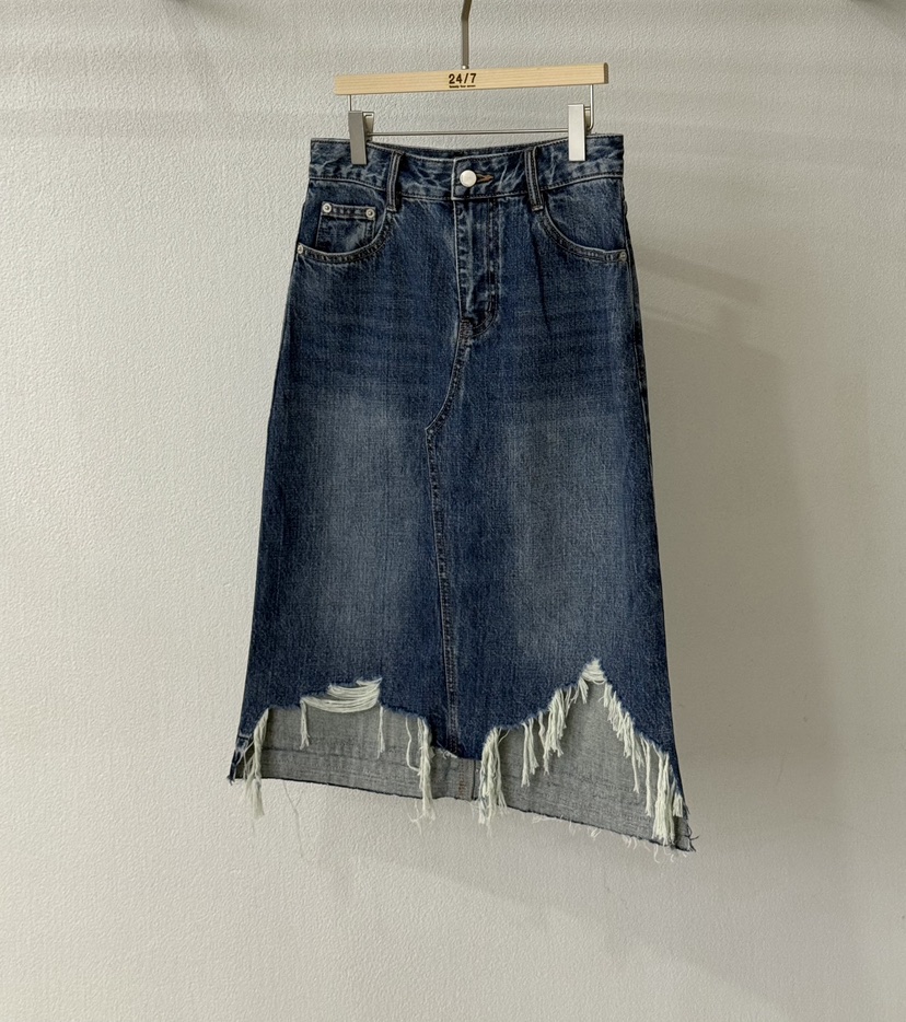 TWENTY FOUR SEVEN24-7韓國直郵㊣女士新品休閑熱賣長裙TEWNTY FOUR SEVEN24-7長裙
