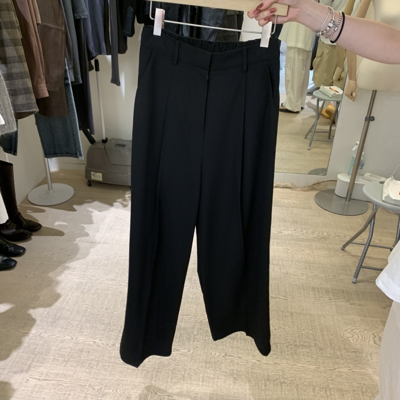 W AND J韓國代購㊣女士新品25秋冬職業熱賣推薦休閑休閑褲W AND J休閑褲圖色2