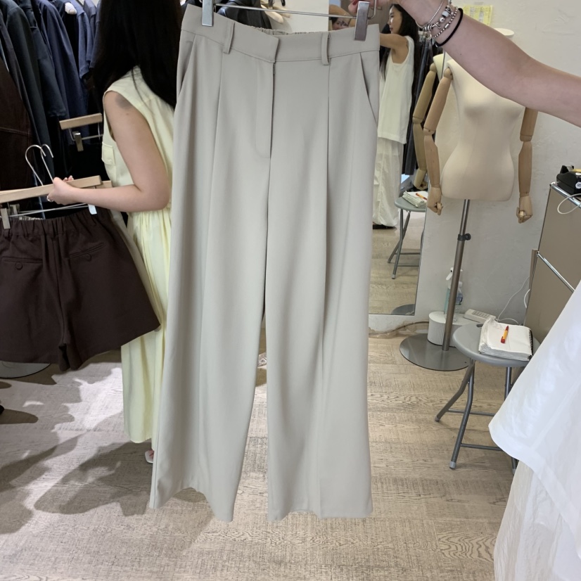 W AND J韓國代購㊣女士新品25秋冬職業熱賣推薦休閑休閑褲W AND J休閑褲圖色3