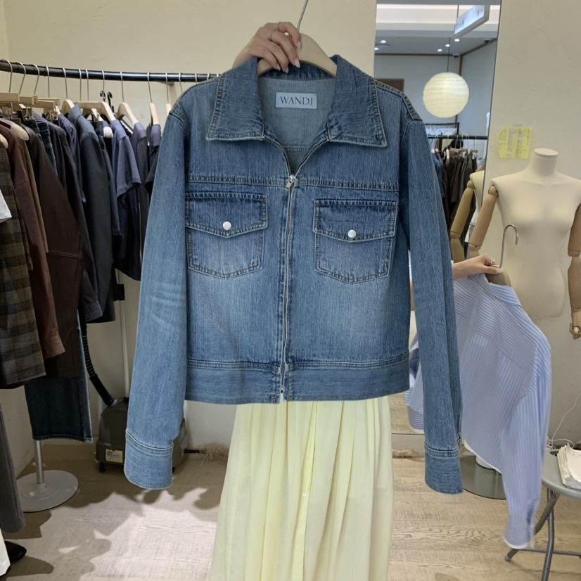 W AND J韓國代購㊣女士新品職業熱賣真品25秋冬推薦時尚夾克W AND J夾克圖色1