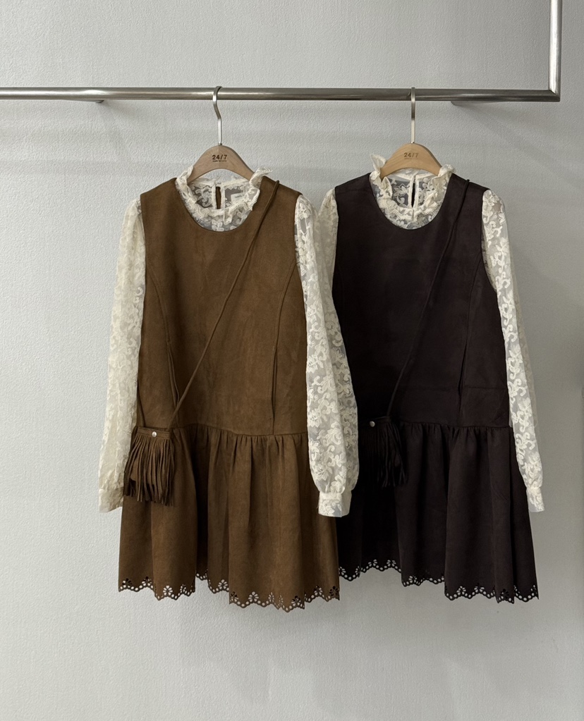 TWENTY FOUR SEVEN24-7東大門㊣實拍女士新品熱賣連衣裙假兩件含包TEWNTY FOUR SEVEN24-7連衣裙