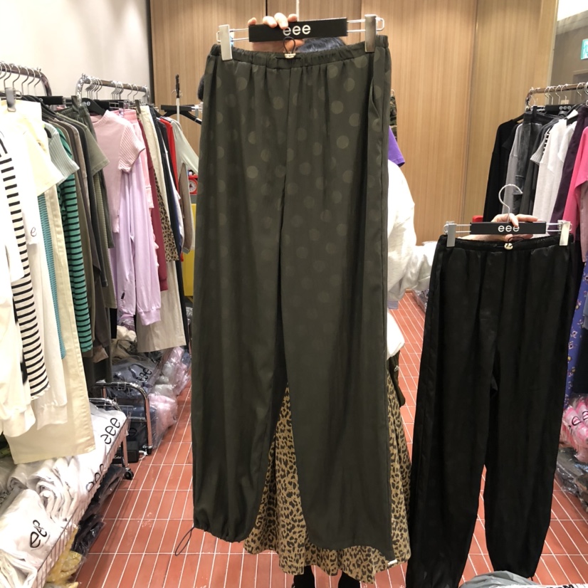 E/E/E東大門㊣實拍女裝新品真品時尚推薦休閑25秋冬休閑褲E/E/E休閑褲圖色1