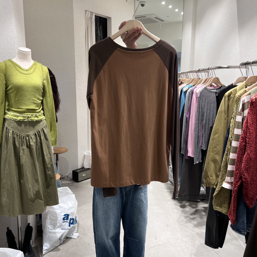 SSEMIENNE韓國直郵㊣女裝新品時尚熱賣職業人氣休閑長袖T恤SSENIQUE長袖T恤