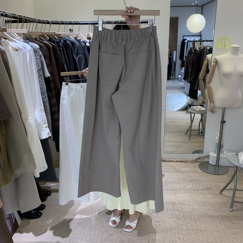 W AND J韓國直郵㊣女士新品人氣熱賣真品職業休閑25秋冬休閑褲W AND J休閑褲