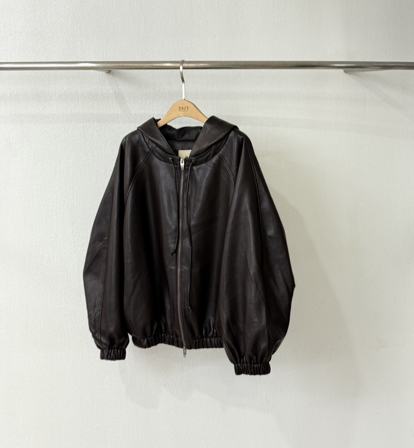 TWENTY FOUR SEVEN24-7東大門㊣代購女裝新品人氣夾克皮革TEWNTY FOUR SEVEN24-7夾克圖色3