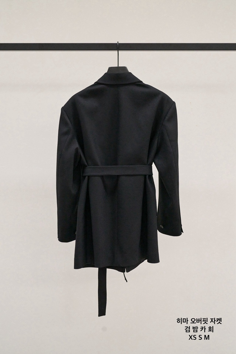 BLOSSOM韓國直郵㊣女士新品25秋冬推薦職業真品人氣夾克含腰帶BLOSSOM夾克