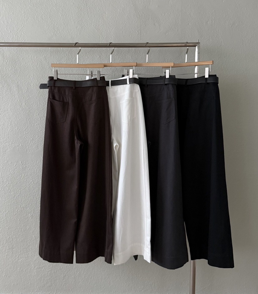TWENTY FOUR SEVEN24-7東大門㊣直郵女士新品休閑休閑褲含腰帶TEWNTY FOUR SEVEN24-7休閑褲