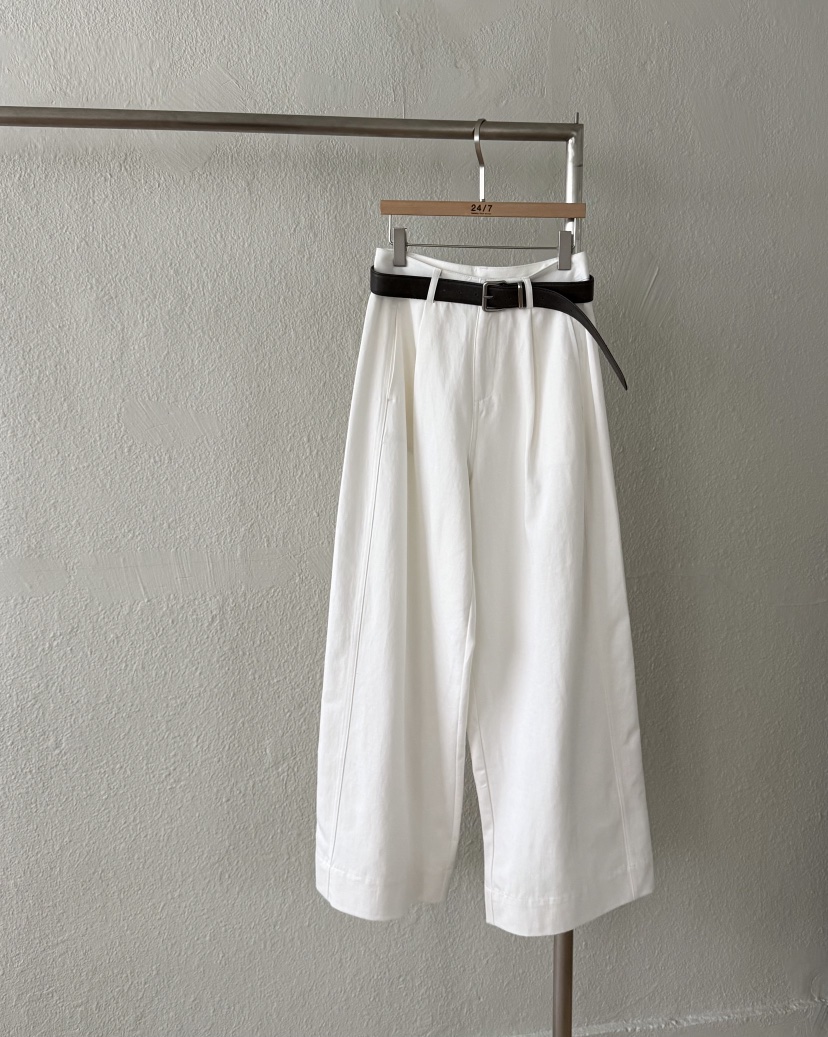 TWENTY FOUR SEVEN24-7東大門㊣直郵女士新品休閑休閑褲含腰帶TEWNTY FOUR SEVEN24-7休閑褲圖色1