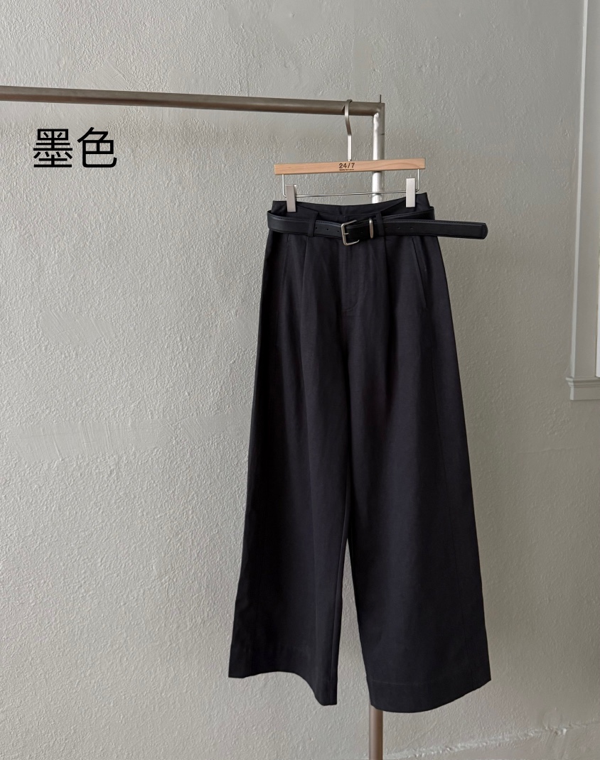 TWENTY FOUR SEVEN24-7東大門㊣直郵女士新品休閑休閑褲含腰帶TEWNTY FOUR SEVEN24-7休閑褲圖色3