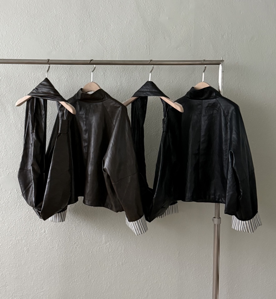 TWENTY FOUR SEVEN24-7韓國代購㊣女士新品人氣套裝兩件套皮革TEWNTY FOUR SEVEN24-7套裝