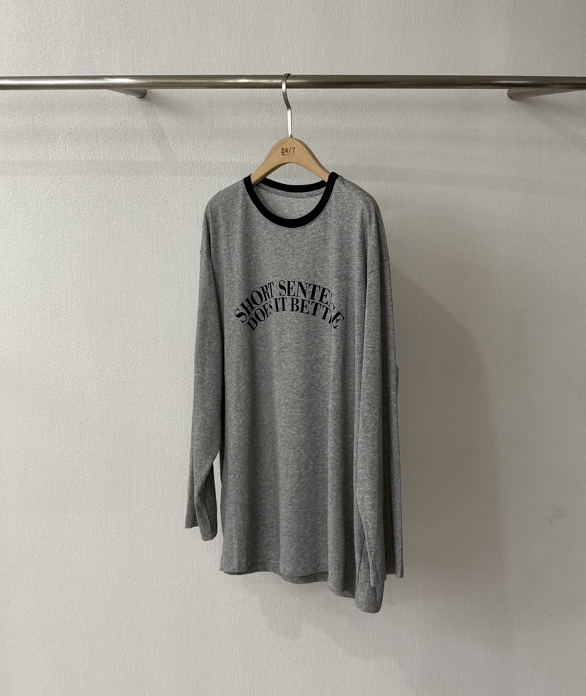 TWENTY FOUR SEVEN24-7韓國代購㊣女裝新款真品25秋冬長袖T恤TEWNTY FOUR SEVEN24-7長袖T恤圖色3