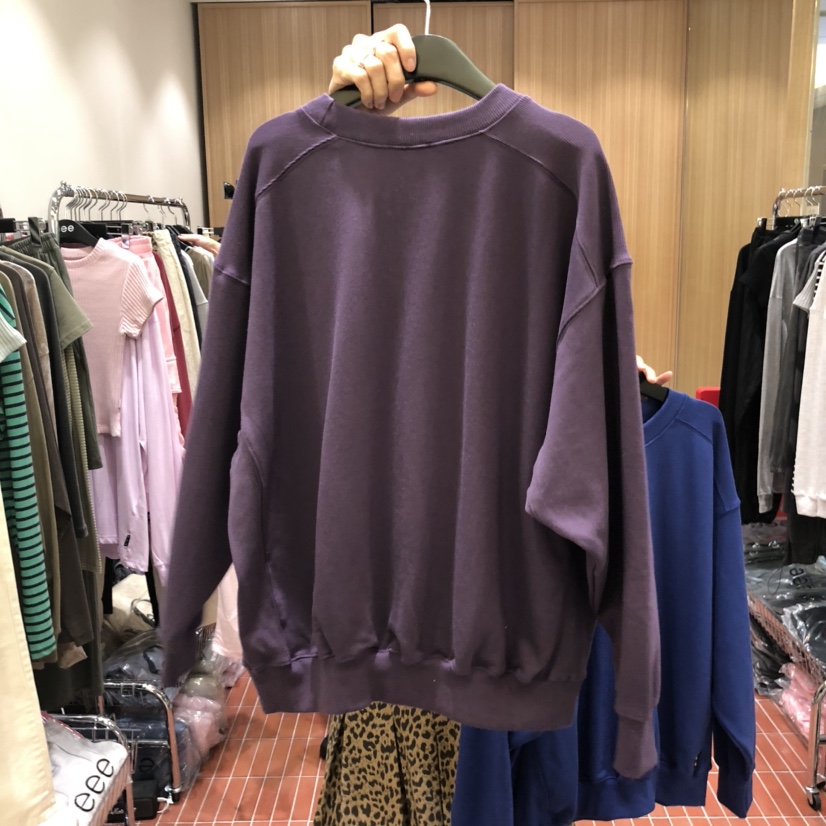 E/E/E東大門㊣代購女裝新款職業熱賣真品時尚人氣休閑衛衣E/E/E衛衣