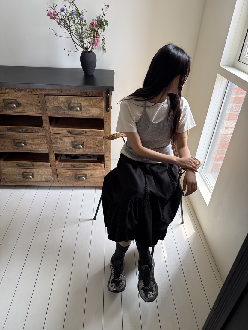 A P-STUDIO東大門㊣代購女士新款推薦休閑時尚半身裙中短裙A P-STUDIO半身裙/中短裙