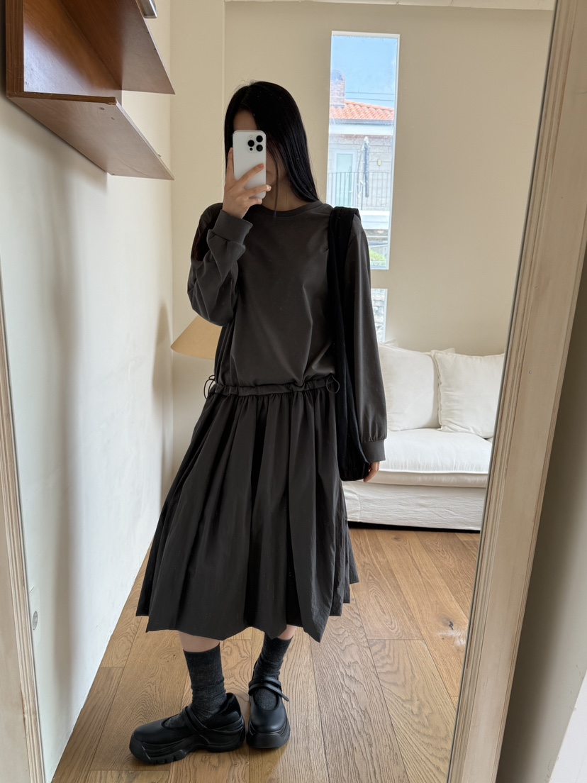 A P-STUDIO東大門㊣直郵女裝新款真品熱賣推薦25秋冬連衣裙A P-STUDIO連衣裙