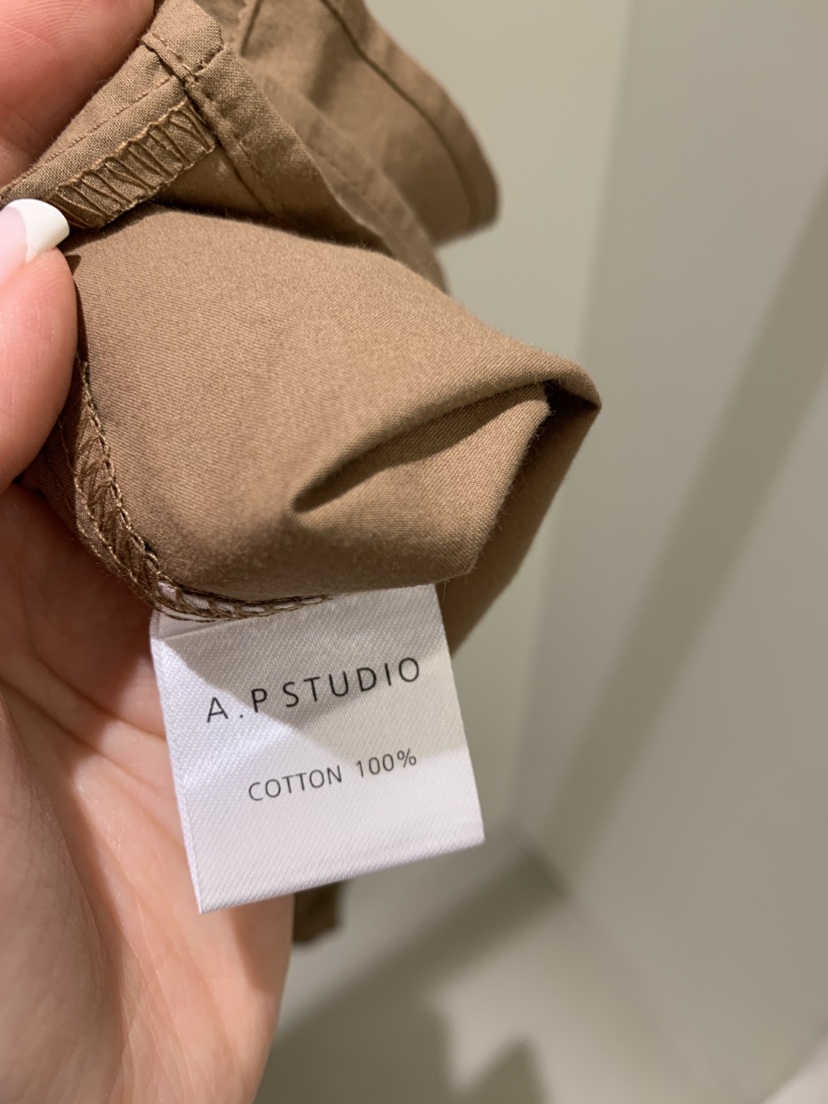 A P-STUDIO韓國直郵㊣女士新款休閑職業推薦25秋冬襯衫蕾絲衫A P-STUDIO襯衫/蕾絲衫