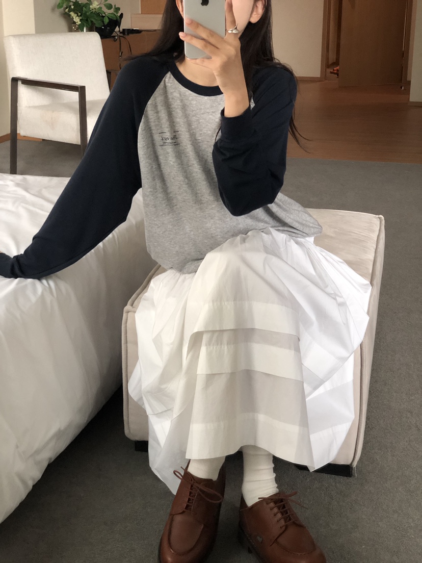 THE EYL東大門㊣代購女裝新款職業時尚休閑真品人氣長袖T恤THE EYL長袖T恤