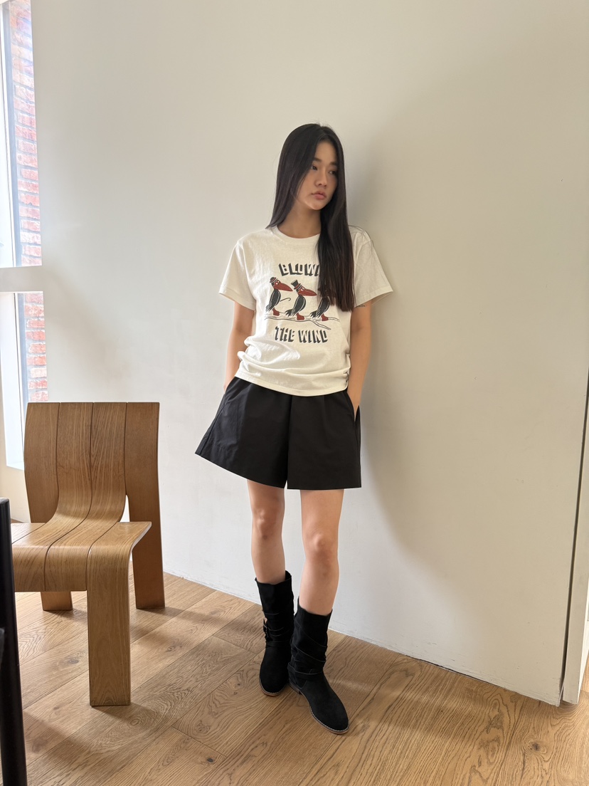 A P-STUDIO韓國直郵㊣女士新品25秋冬時尚熱賣休閑推薦T恤A P-STUDIOT恤
